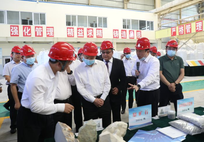 承德市市委書記董曉宇率市重點項目百人觀摩團蒞臨國投盛世觀摩考察